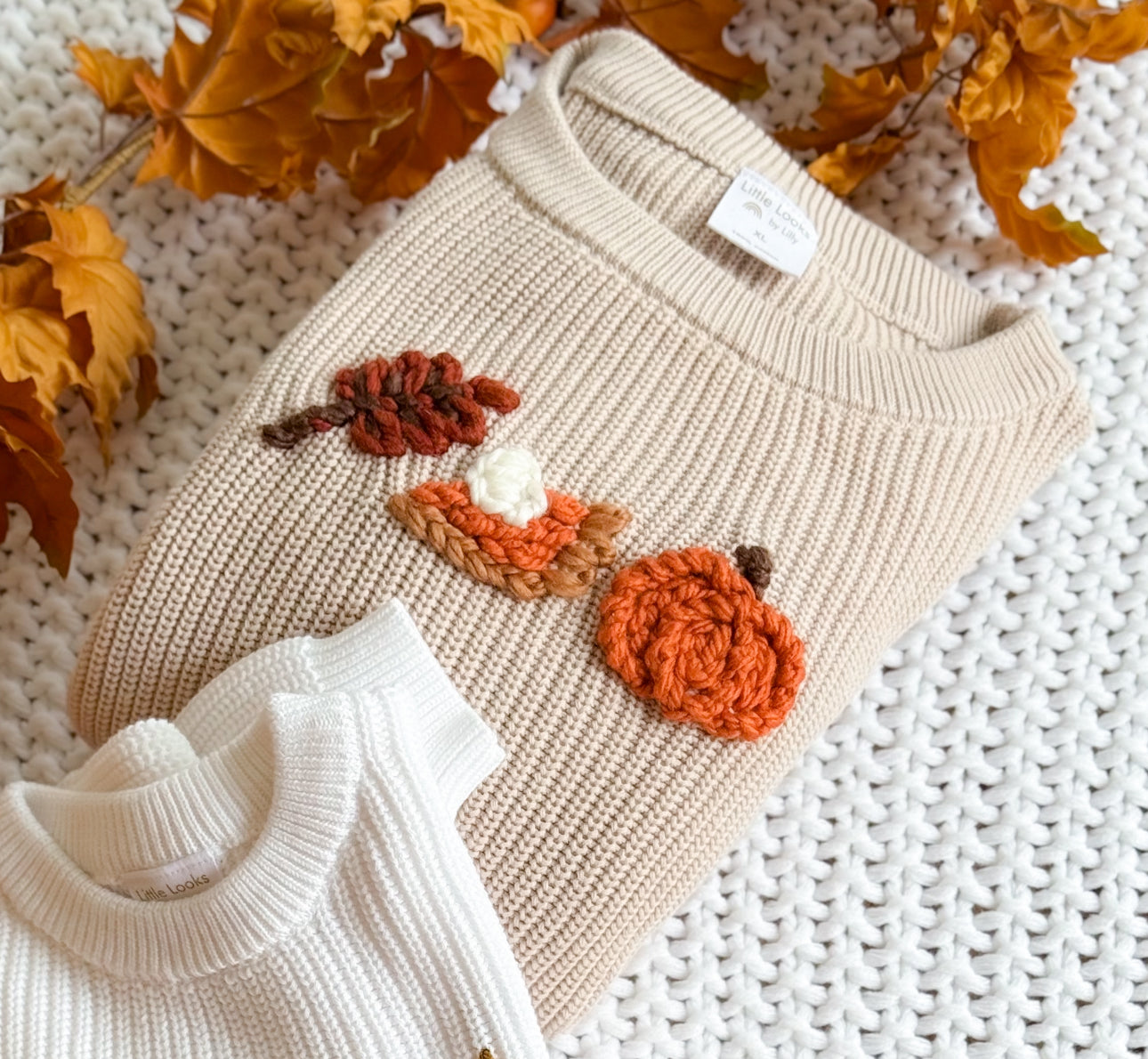 Oatmilk Fall Sweater