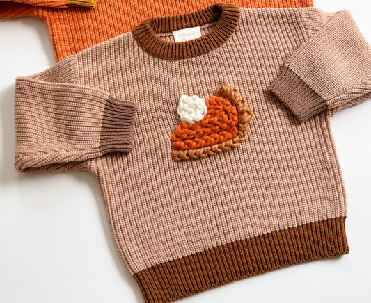 Pumpkin Pie Thanksgiving Sweater