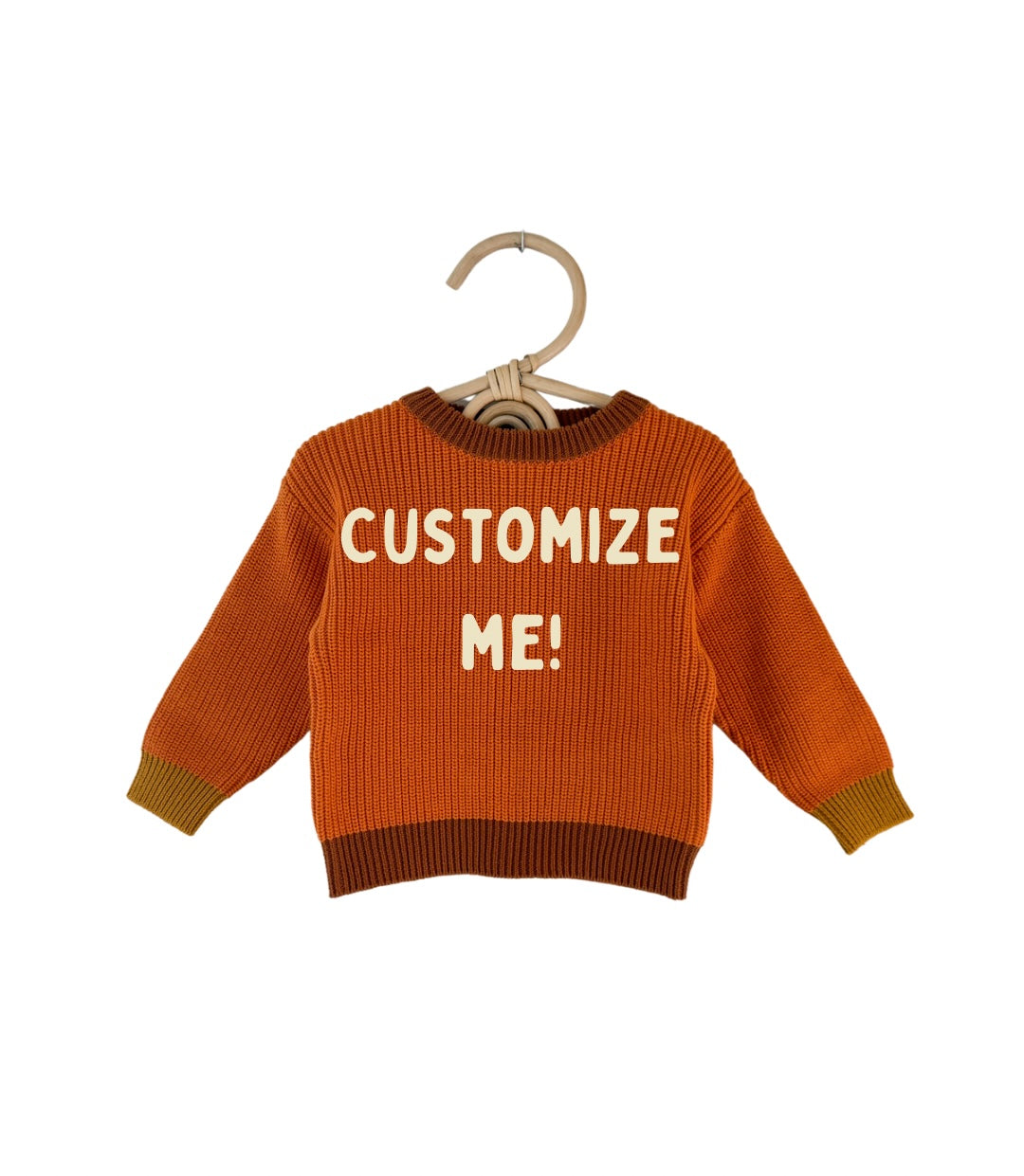 Custom Sweater: Pumpkin Pie