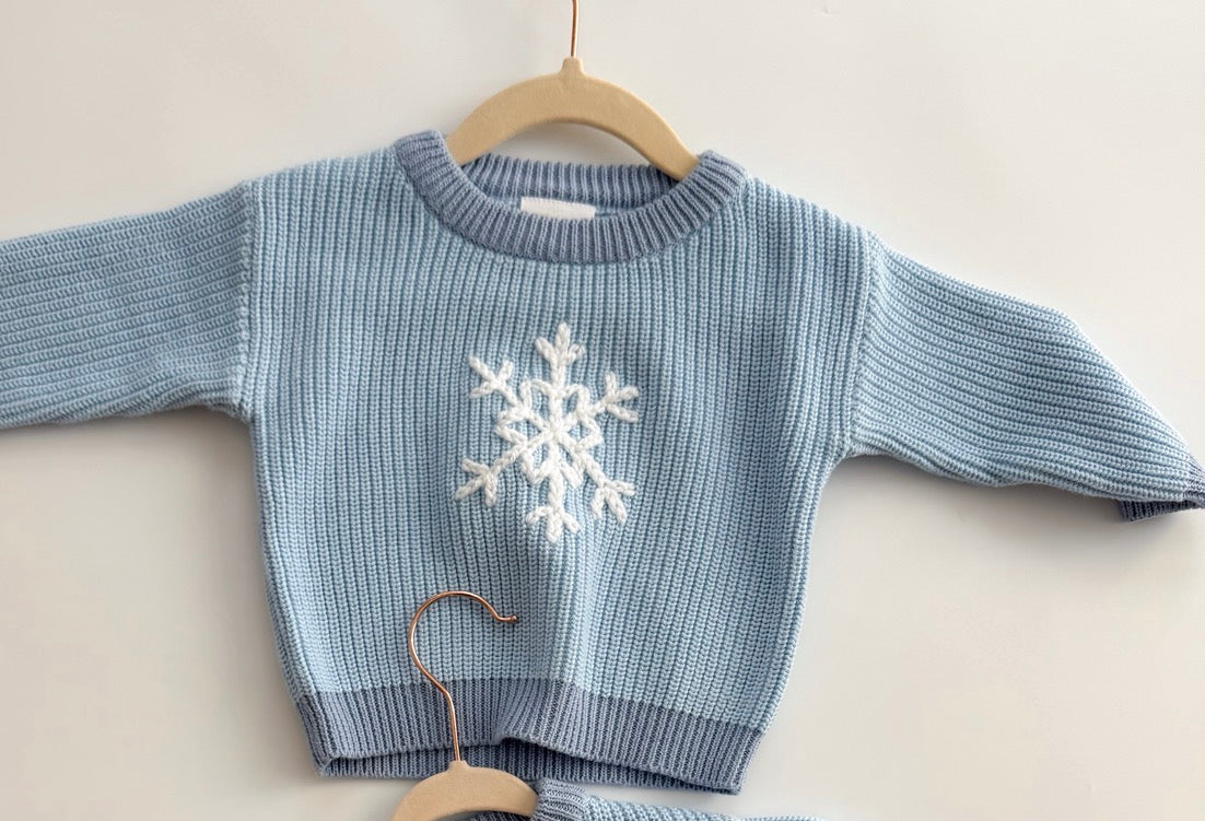 Snowflake sweater 3-6m