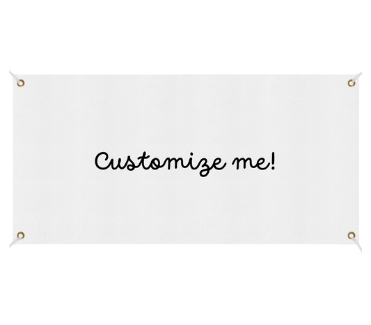 Custom Hand Painted Banner