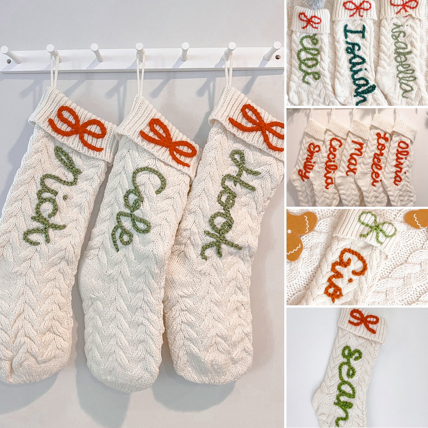 Custom Chunky Knit Stocking