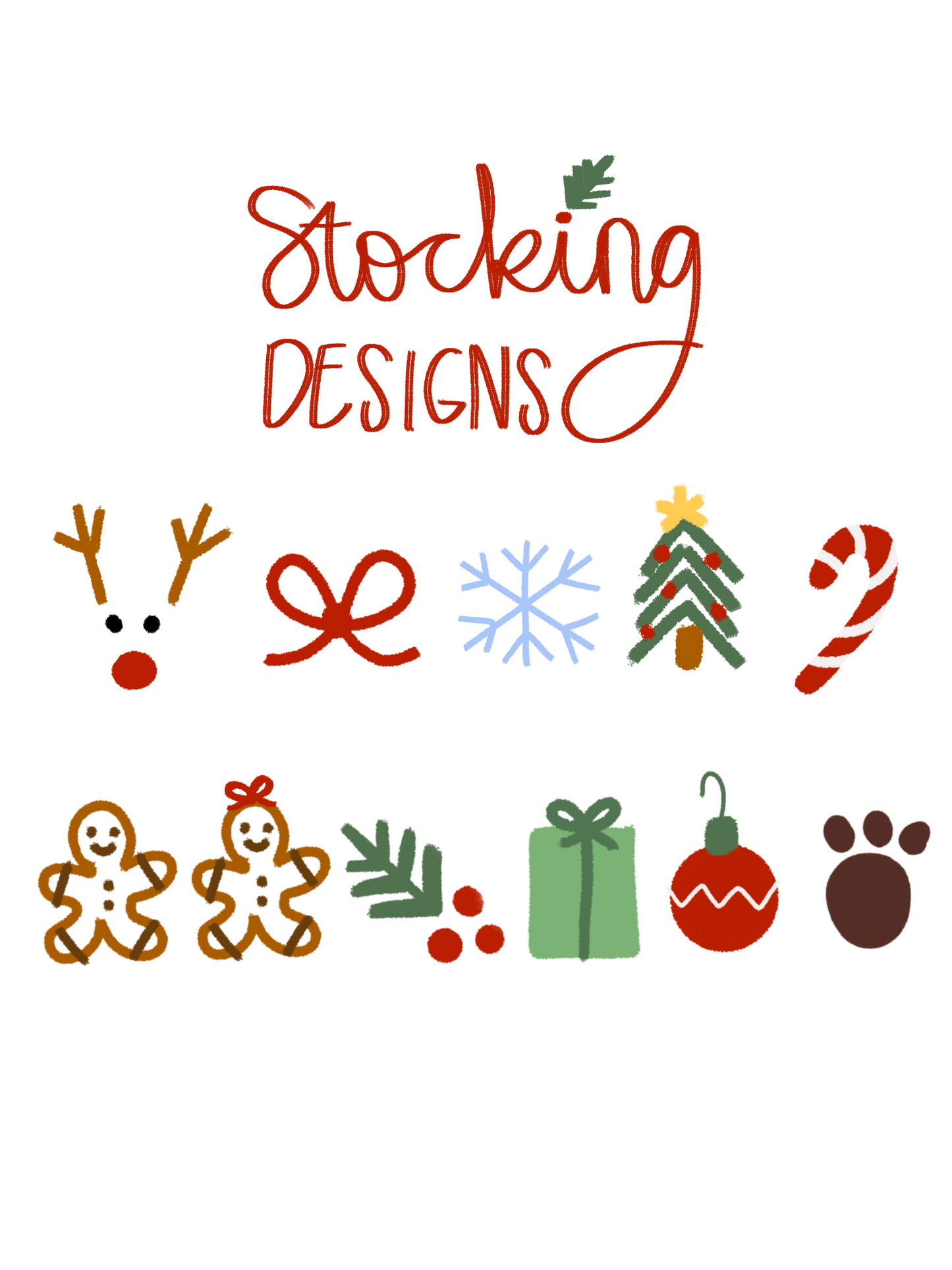 Custom Chunky Knit Stocking