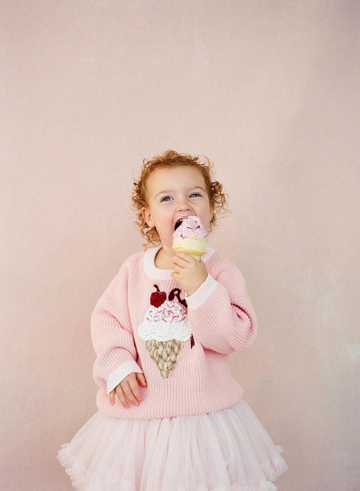 Custom Sweater: Bubblegum