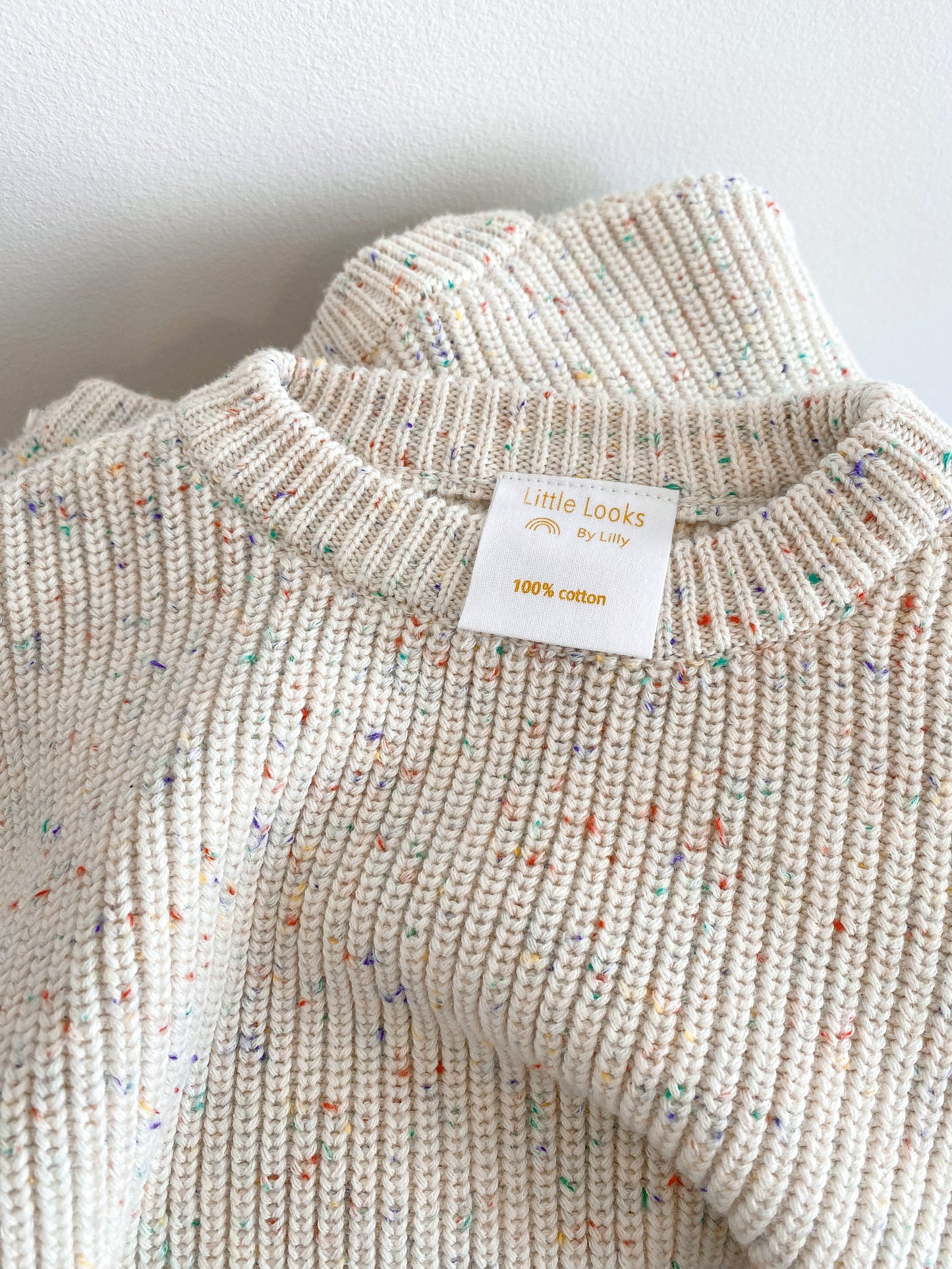 Rainbow Sprinkle Sweater
