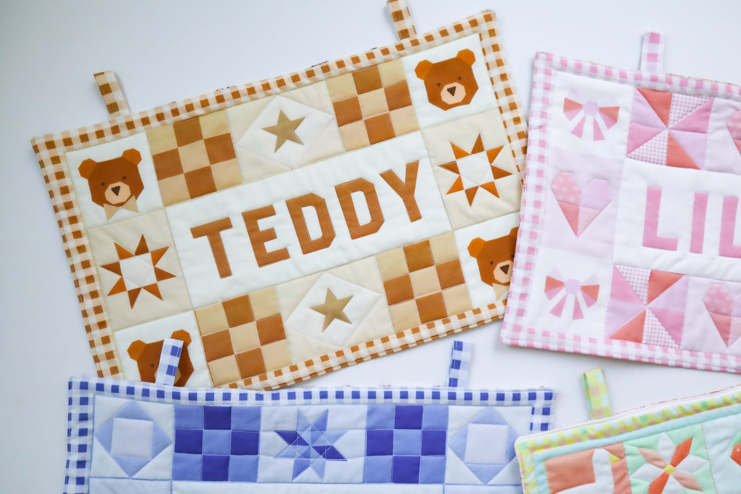 Custom Quilted Name Sign