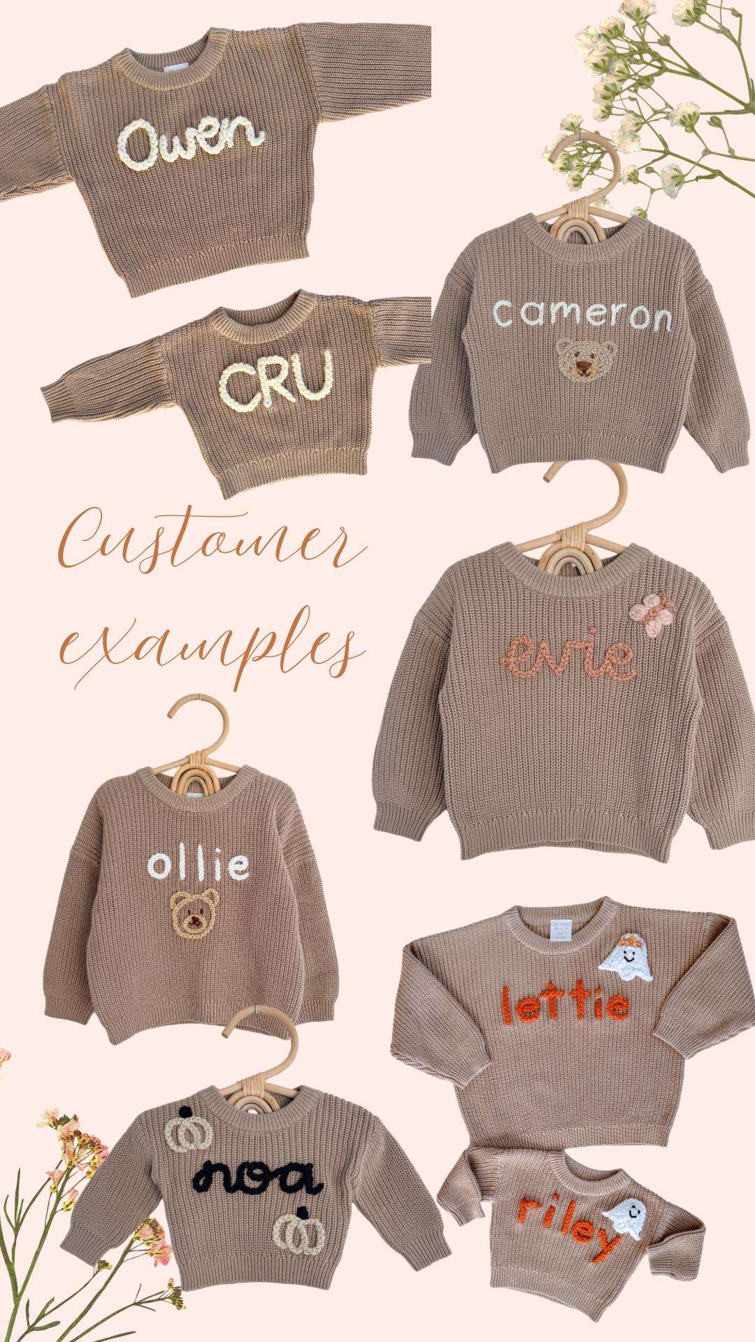 Custom Sweater: Chai