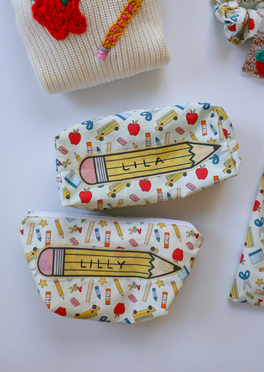 Back to School Name Bag