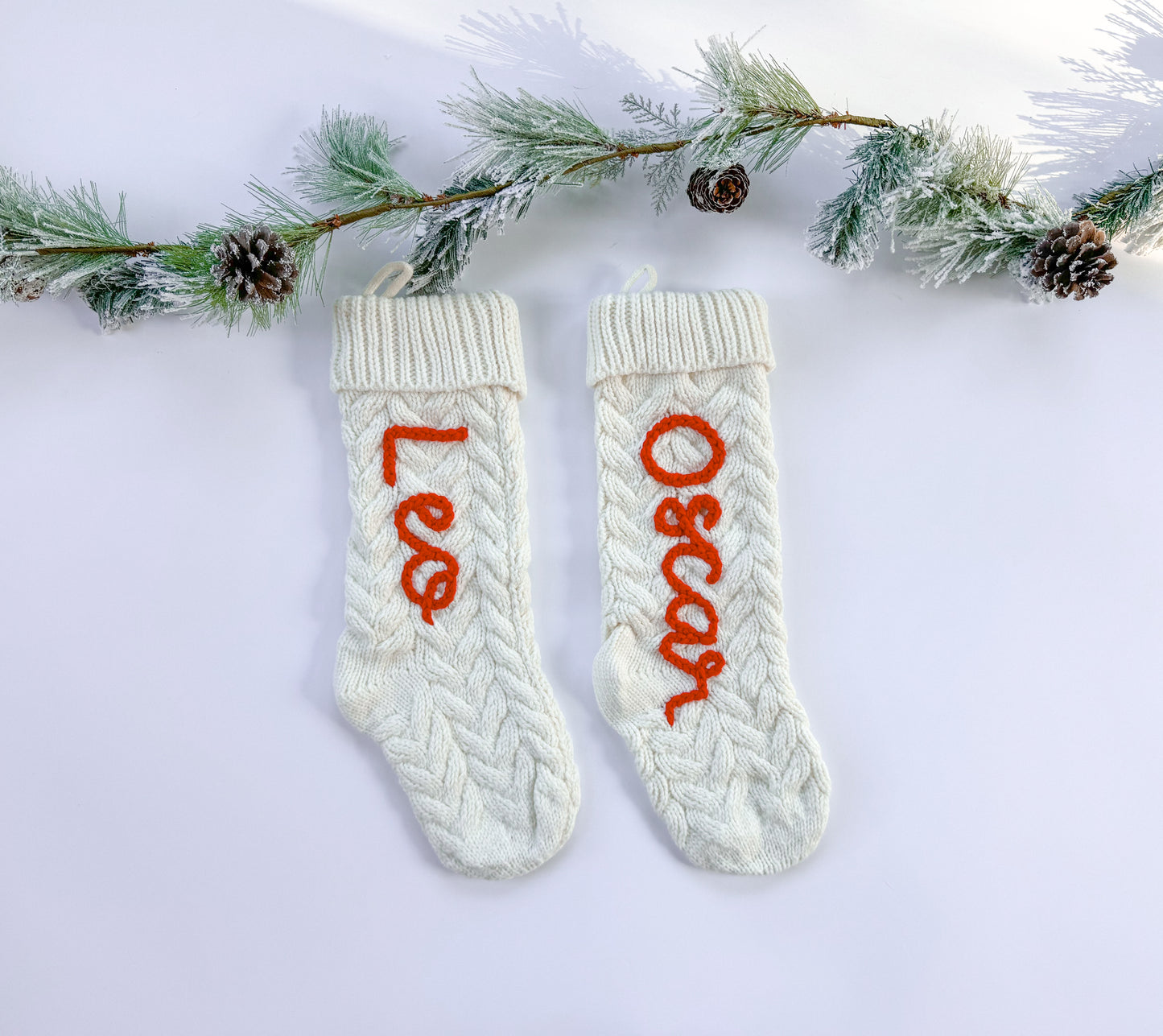 Custom Chunky Knit Stocking