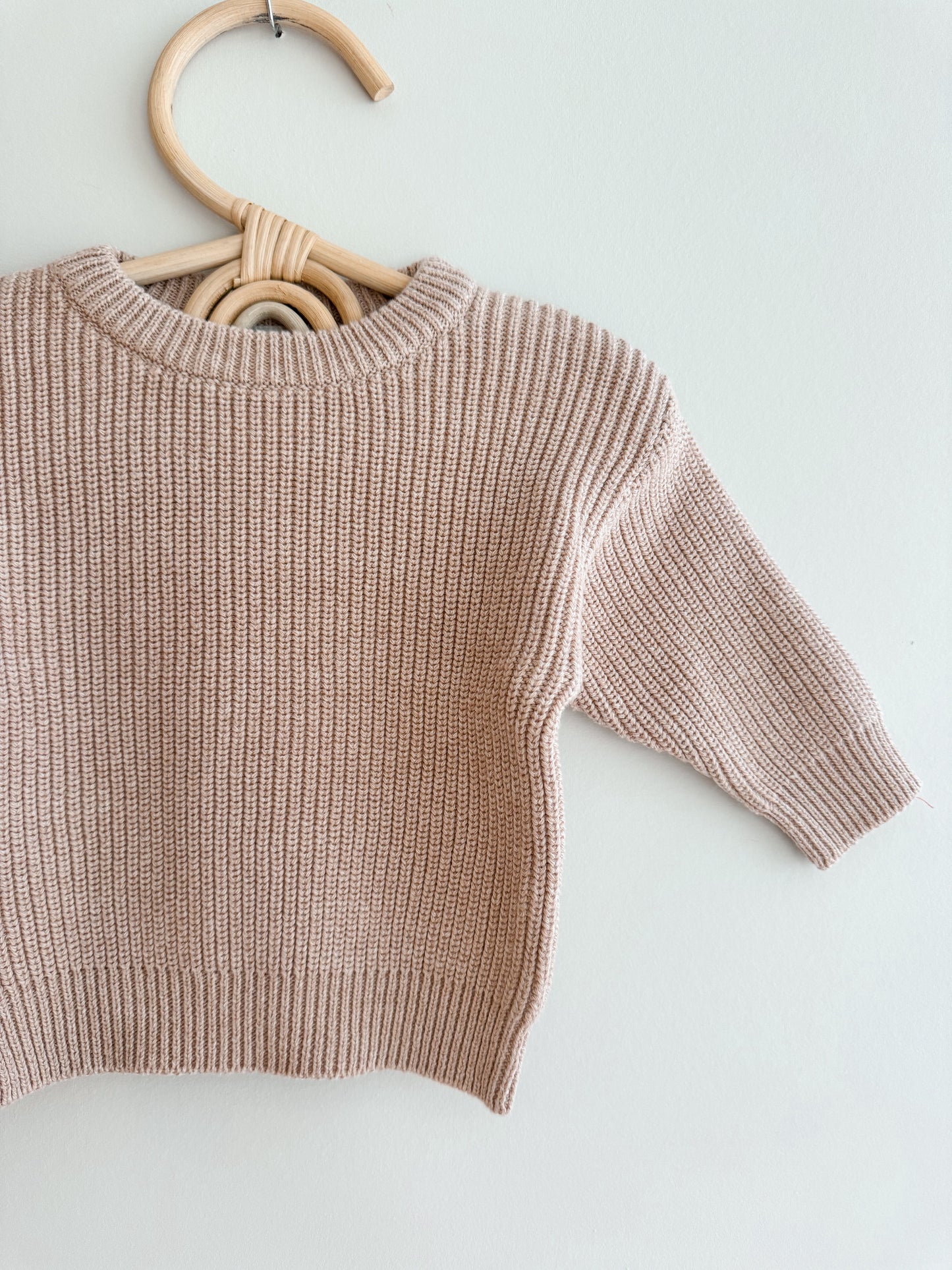 Icy Mauve Sweater