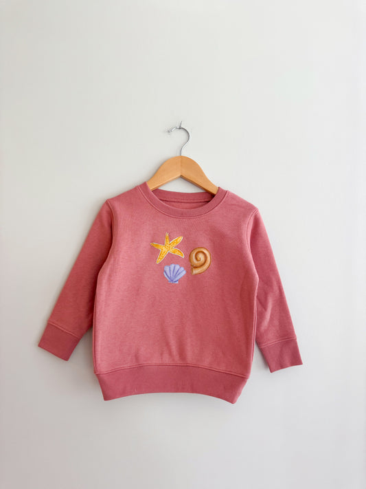 Shell Appliqué Sweatshirt