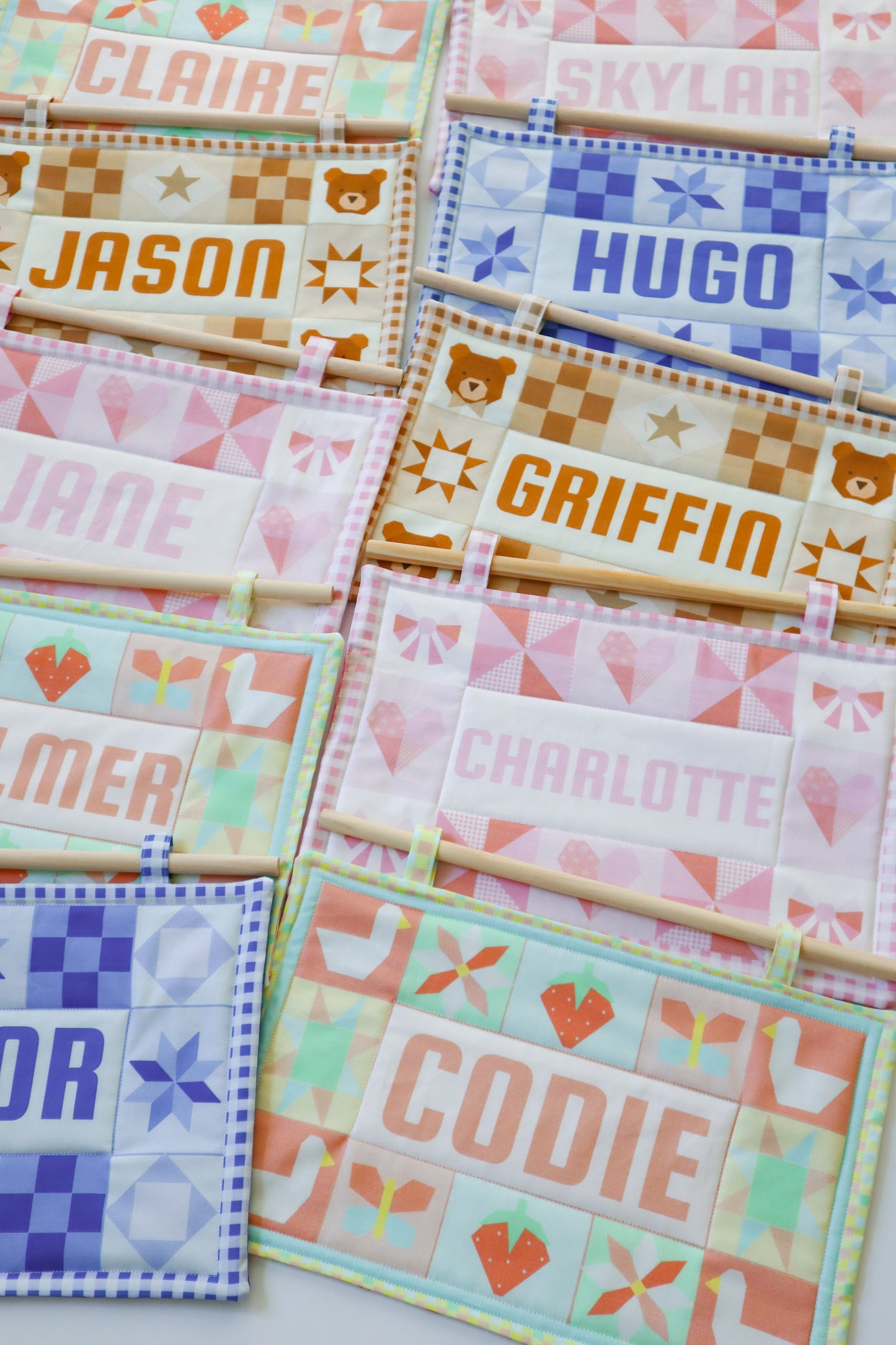 Custom Name Banner PREORDER (ships 6-10 weeks from order date)