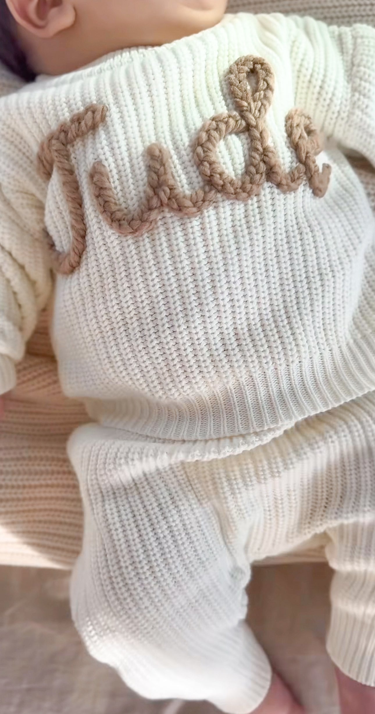 Marshmallow Cream Newborn Set