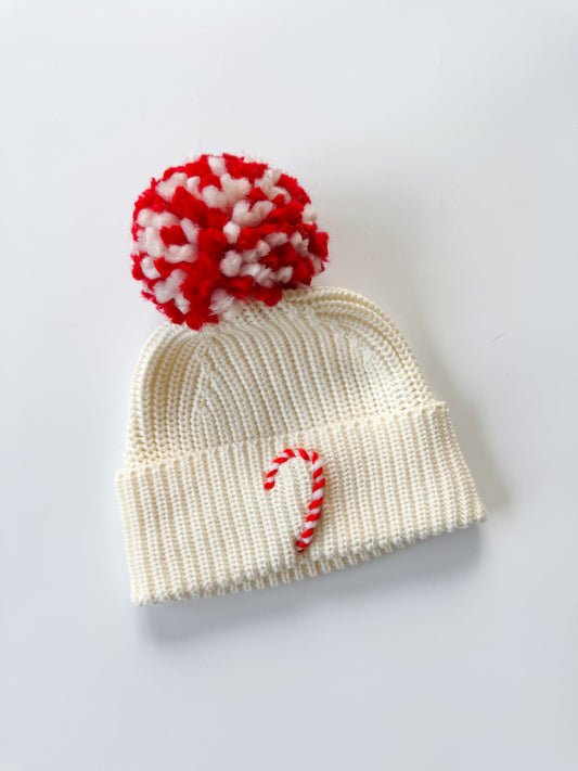 Candy cane beanie
