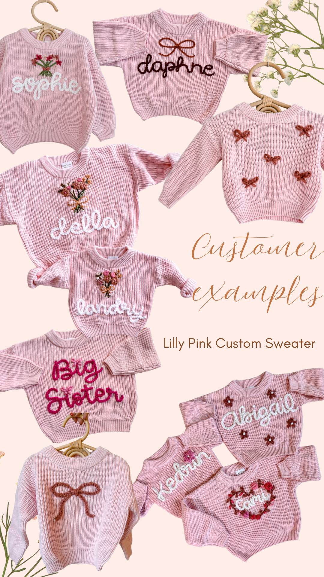 Lilly Pink Sweater