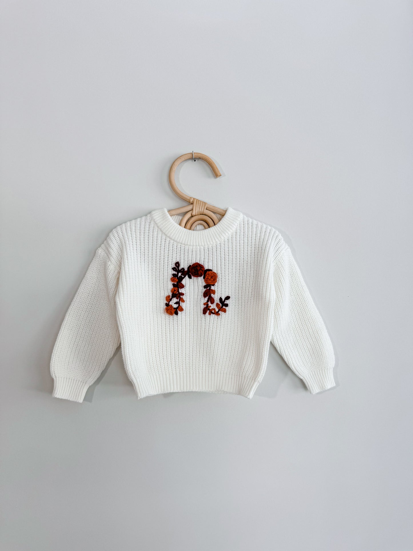 Custom Sweater: Coconut White