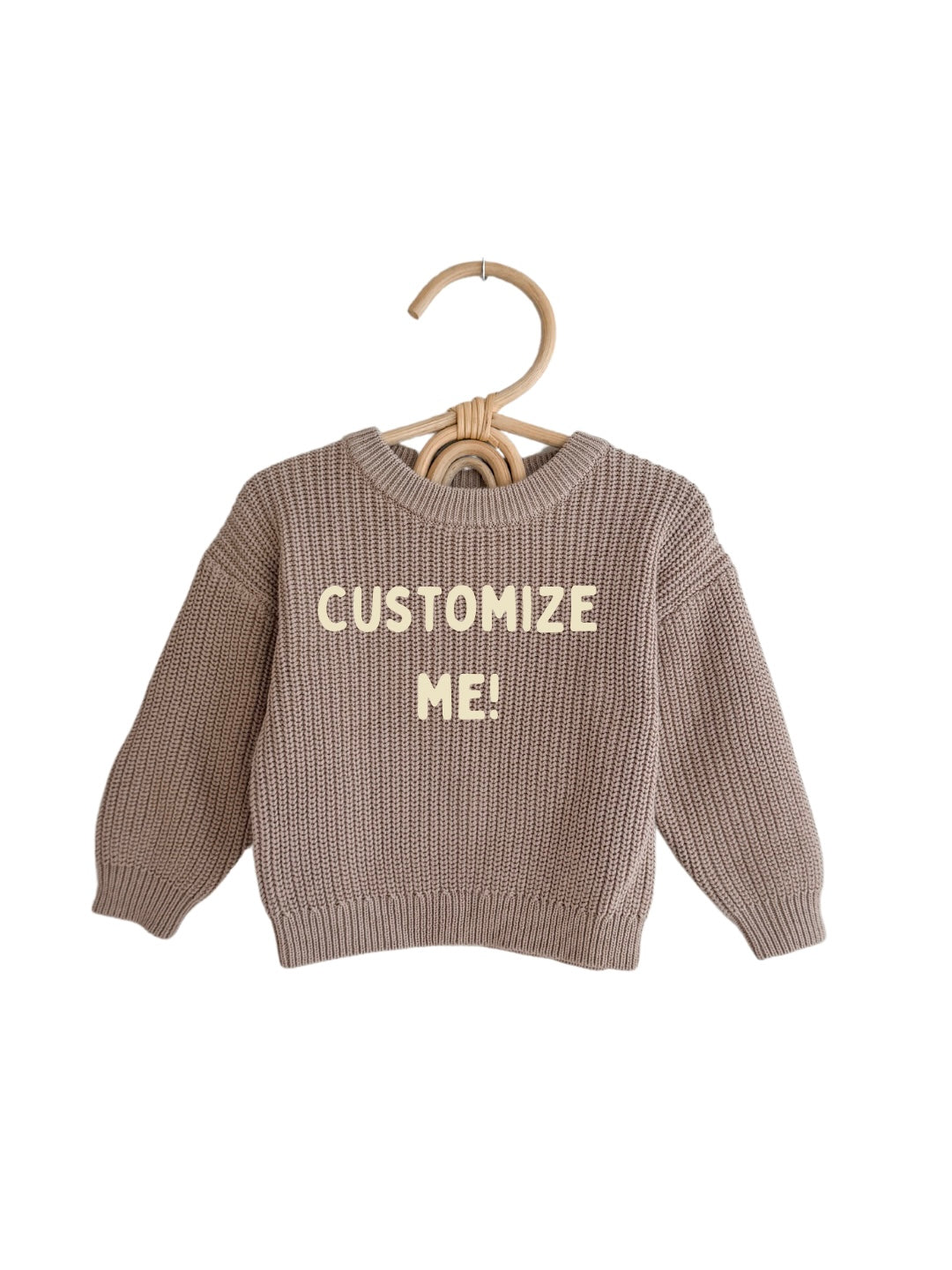 Custom Sweater: Chai