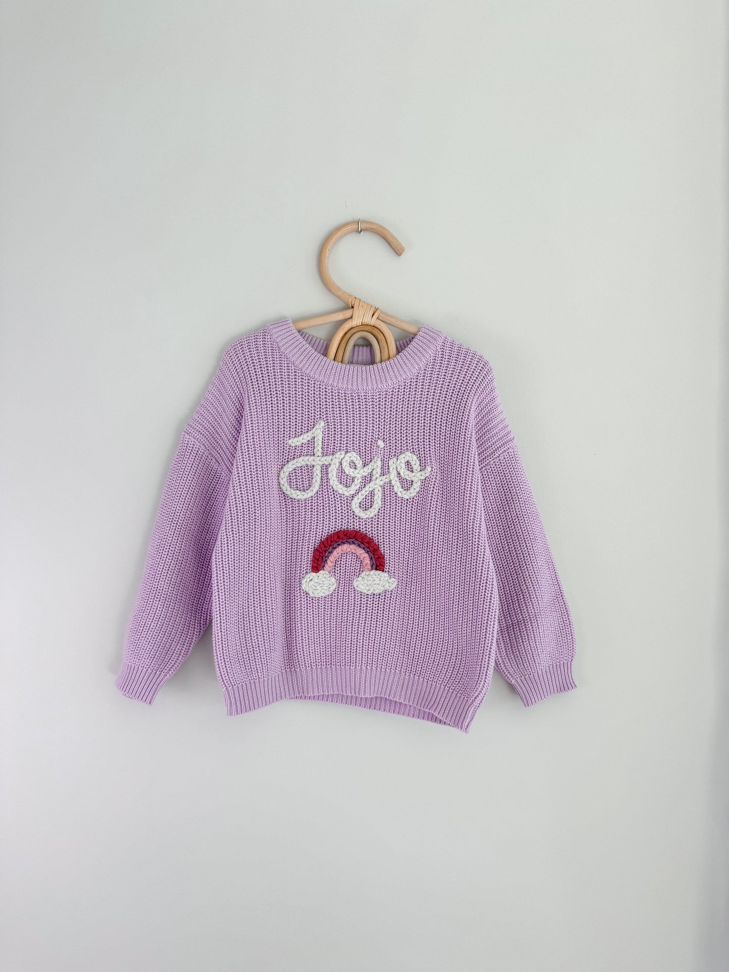 Custom Sweater: Lilac