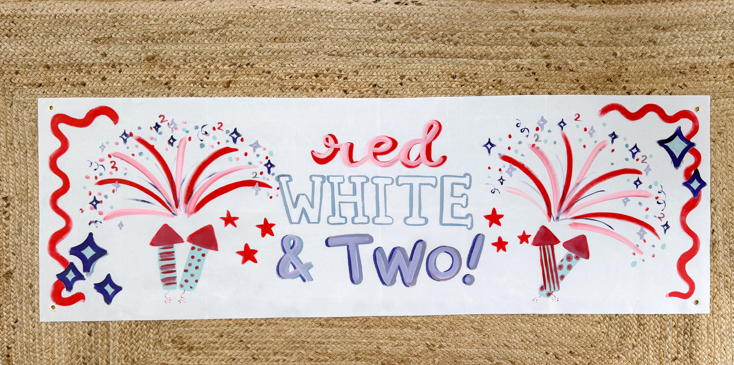 Custom Hand Painted Banner