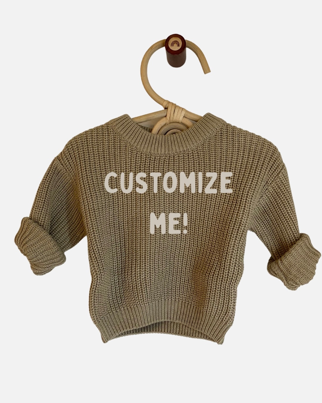 Custom Sweater: Dusty Green
