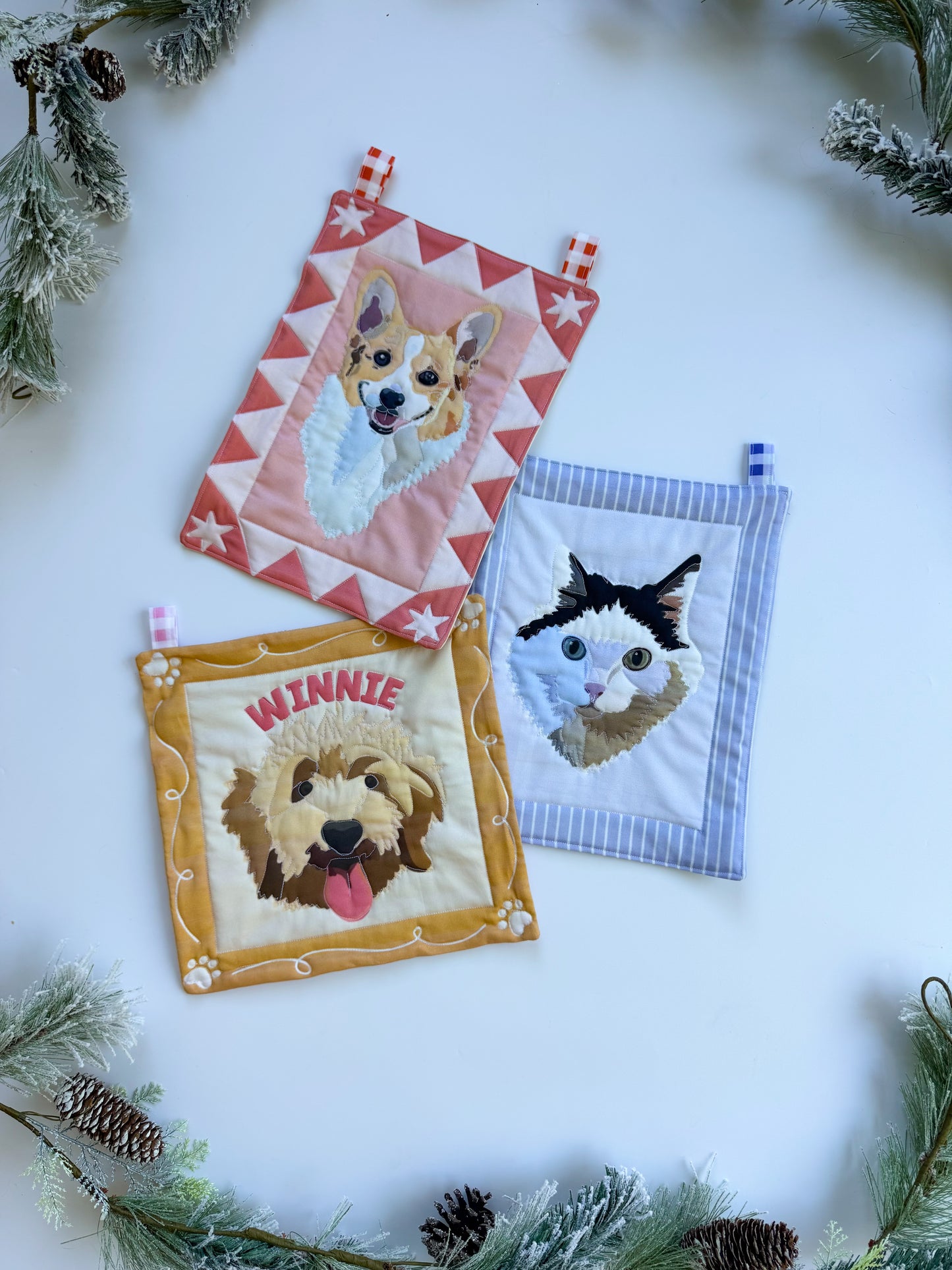 Custom Pet Portrait Banner