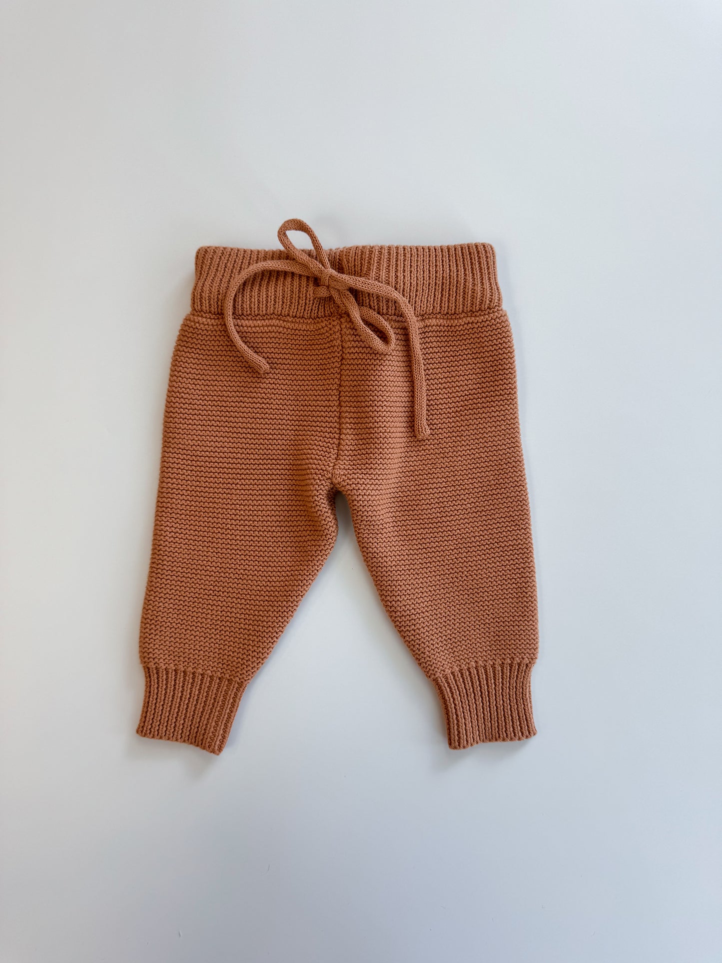 Knit Pants: Cider