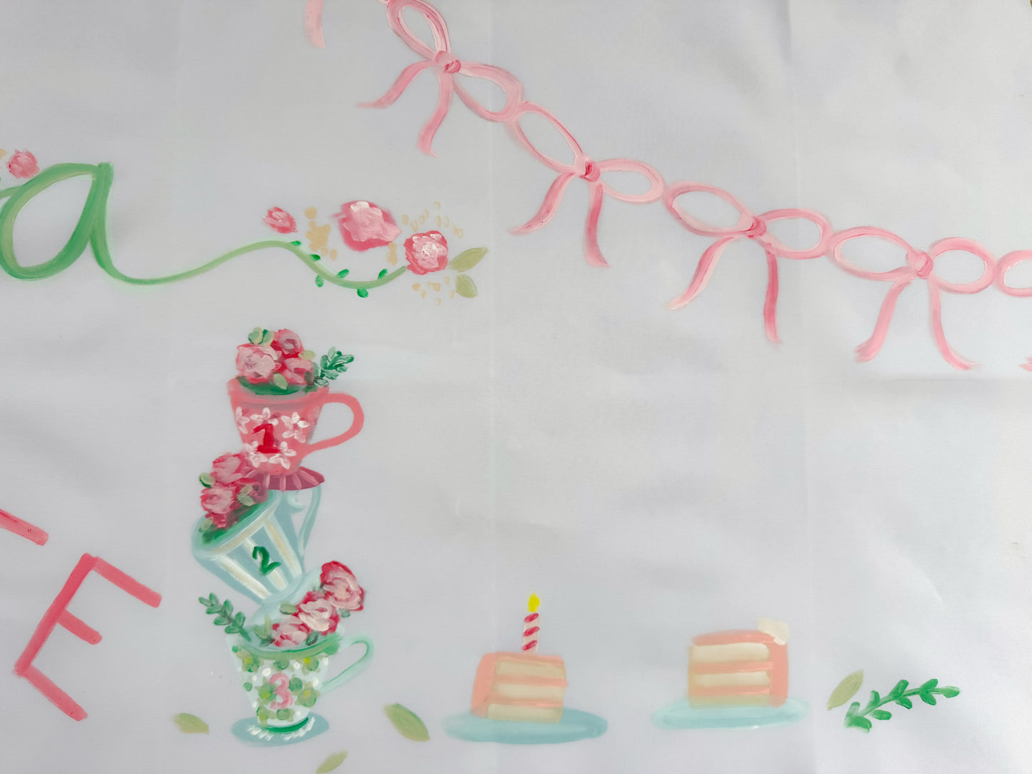 Custom Hand Painted Banner