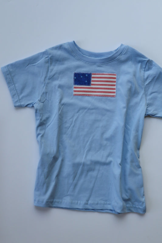 Flag Light Blue Tshirt