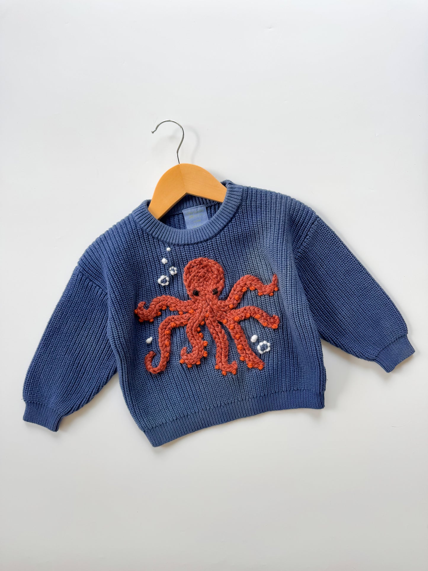 Hand Dyed Octopus Sweater
