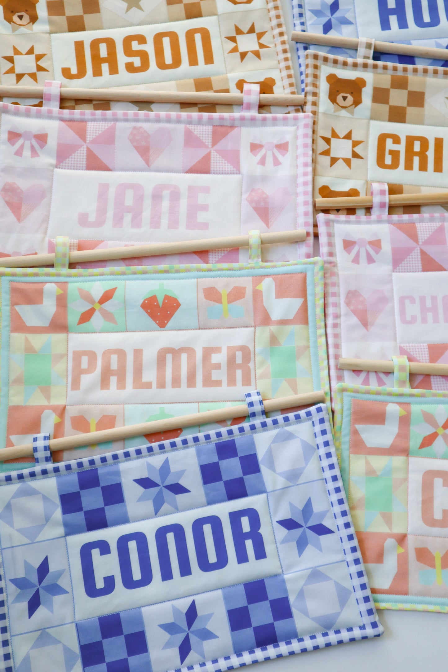 Custom Name Banner PREORDER (ships 6-10 weeks from order date)