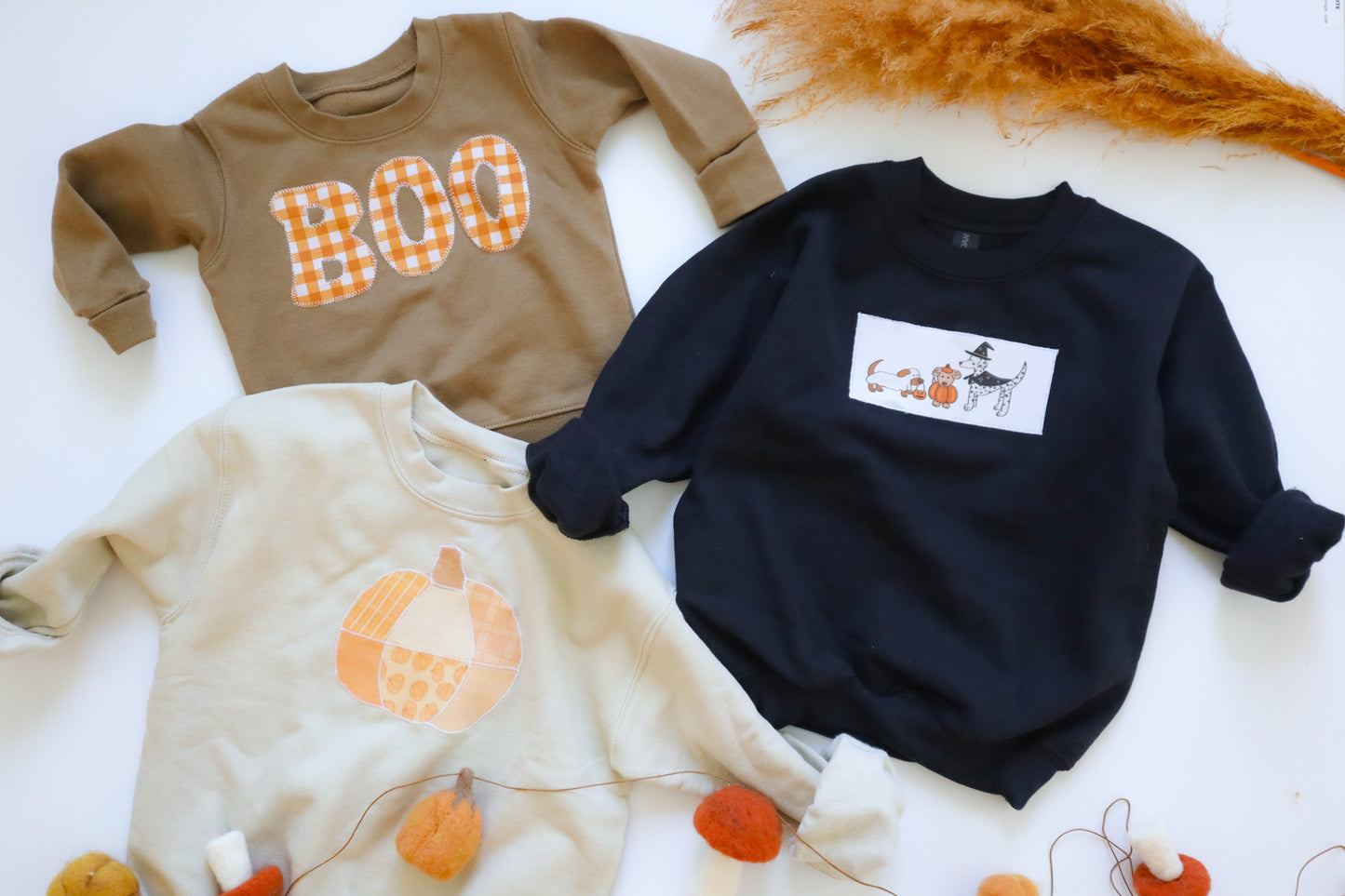Fall Appliqué Sweatshirt