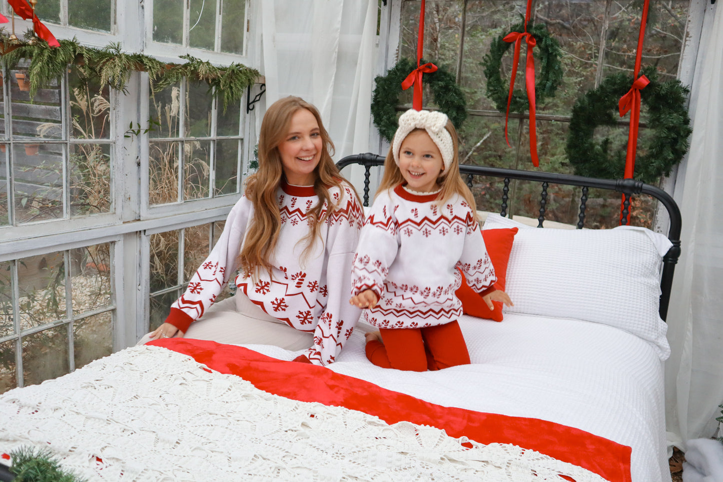 Red and white Candy Cane Dress