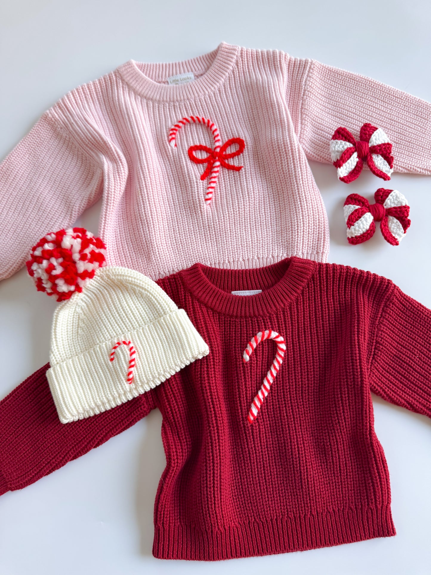 Ruby Candy Cane Sweater