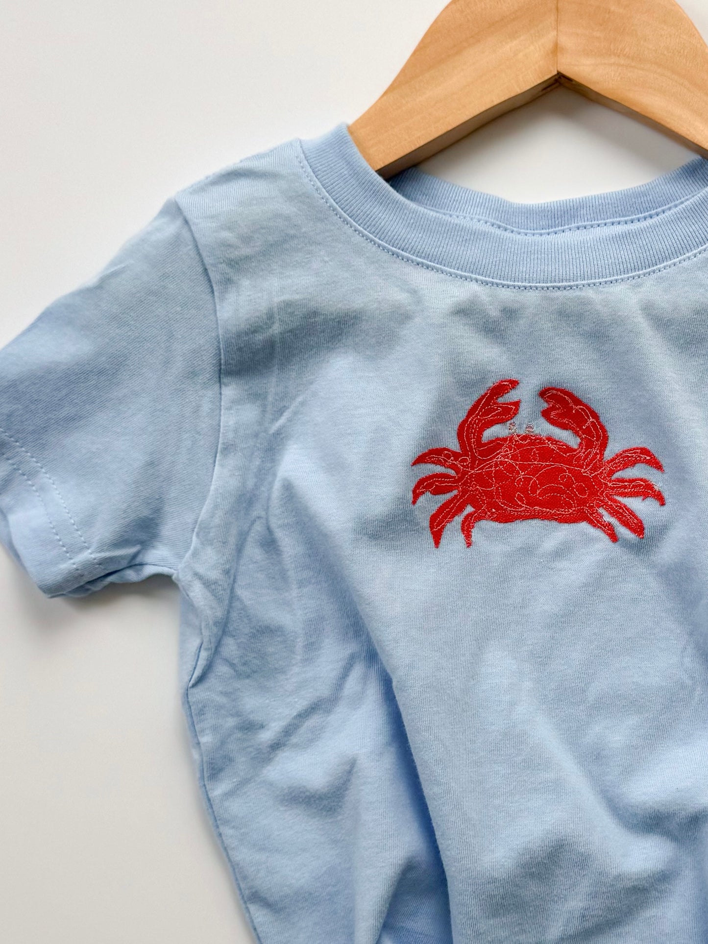 Crab Appliqué Tshirt 2T