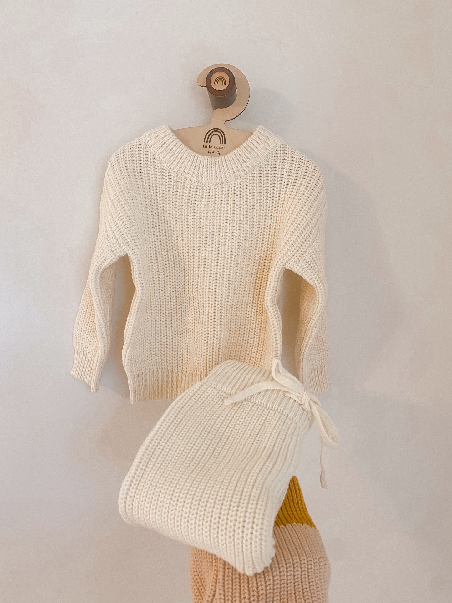 Knit Newborn Set: Marshmallow Fluff