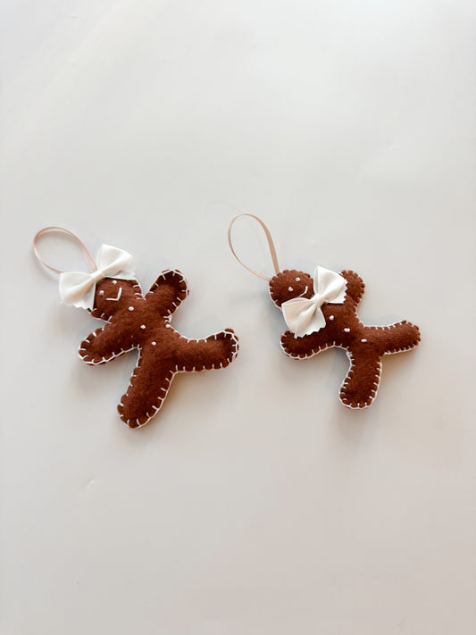 Felt Gingerbread ornament