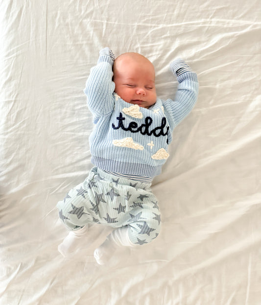 Dreamy Blue Sweater