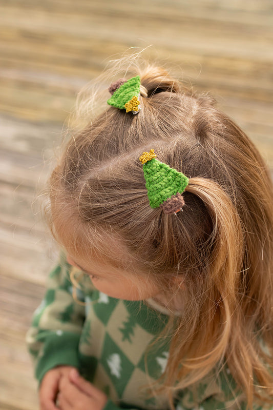 Crocheted Tree Clip