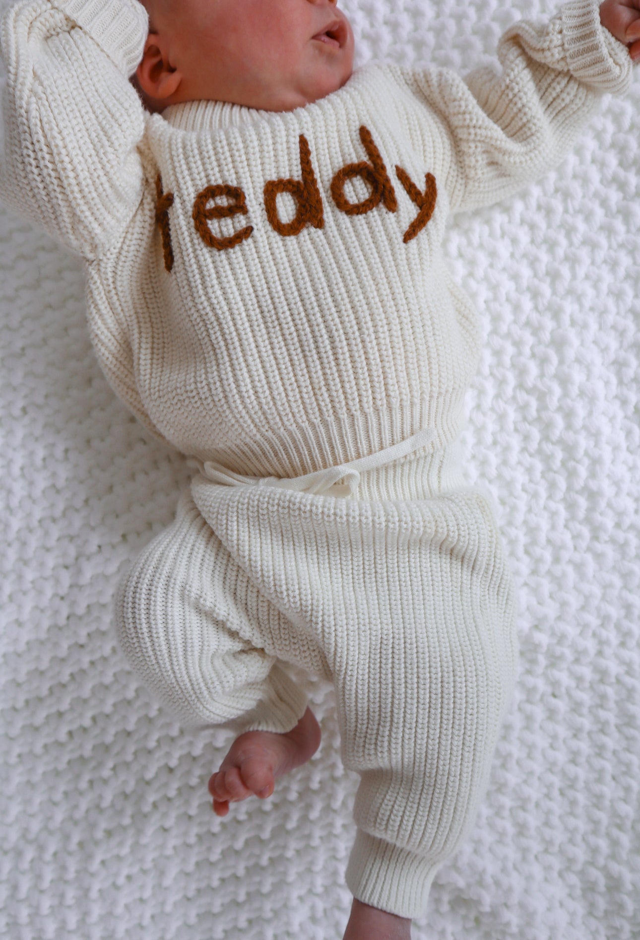 Marshmallow Cream Newborn Set