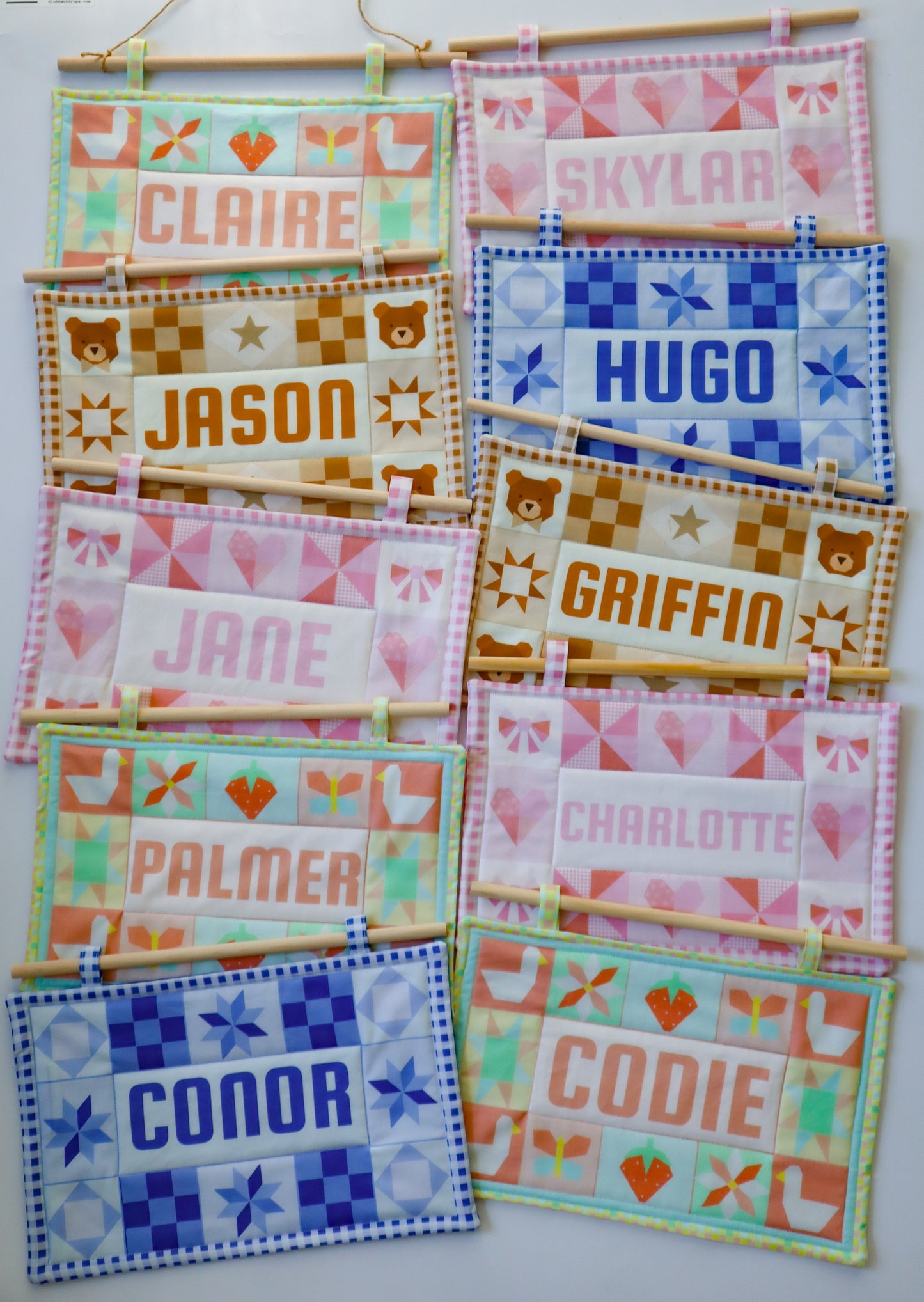 Custom Name Banner PREORDER (ships 6-10 weeks from order date)