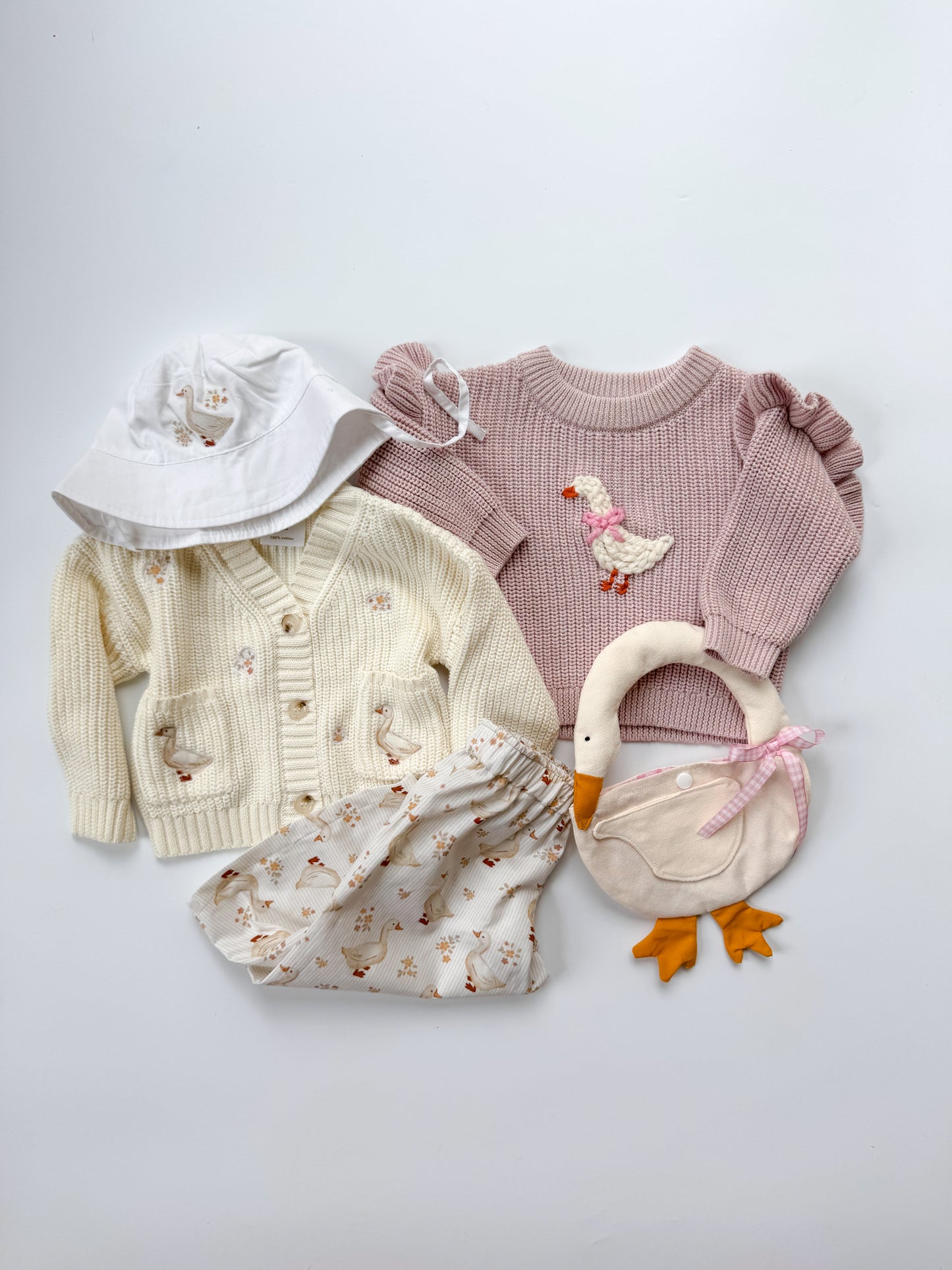 Goose Ruffle Sweater