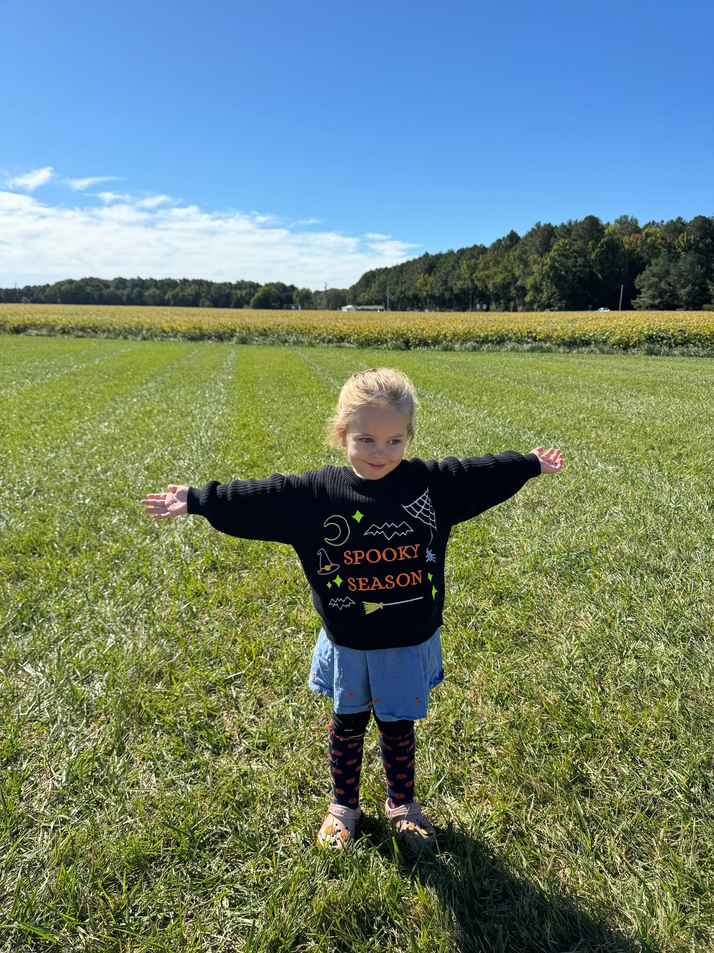 GLOW Spooky Season Sweater