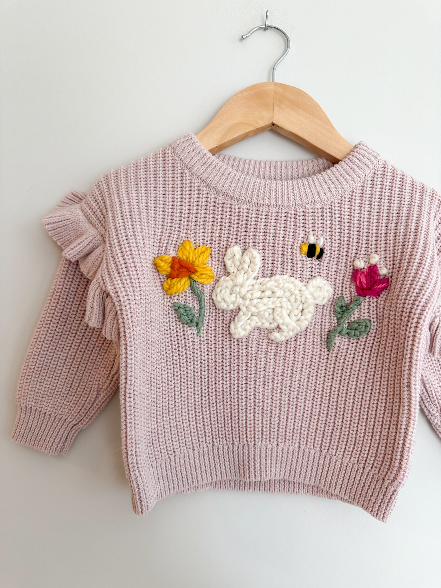 Rosie Ruffle Sweater