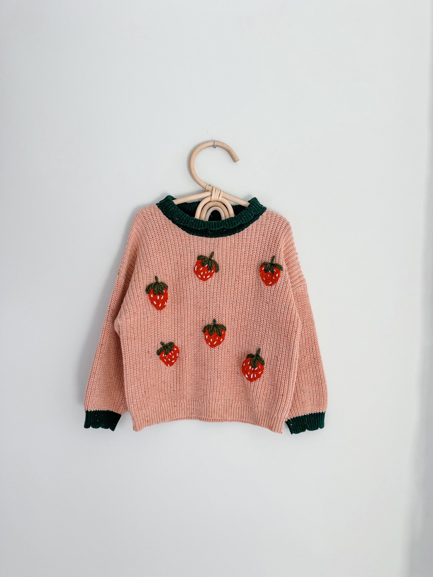 Custom Sweater: Strawberry Patch