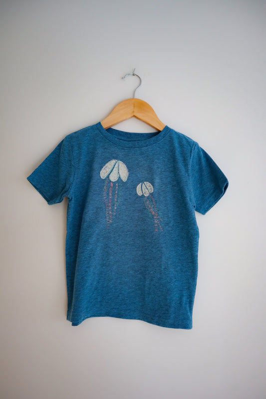 Jellyfish appliqué tshirt 4T
