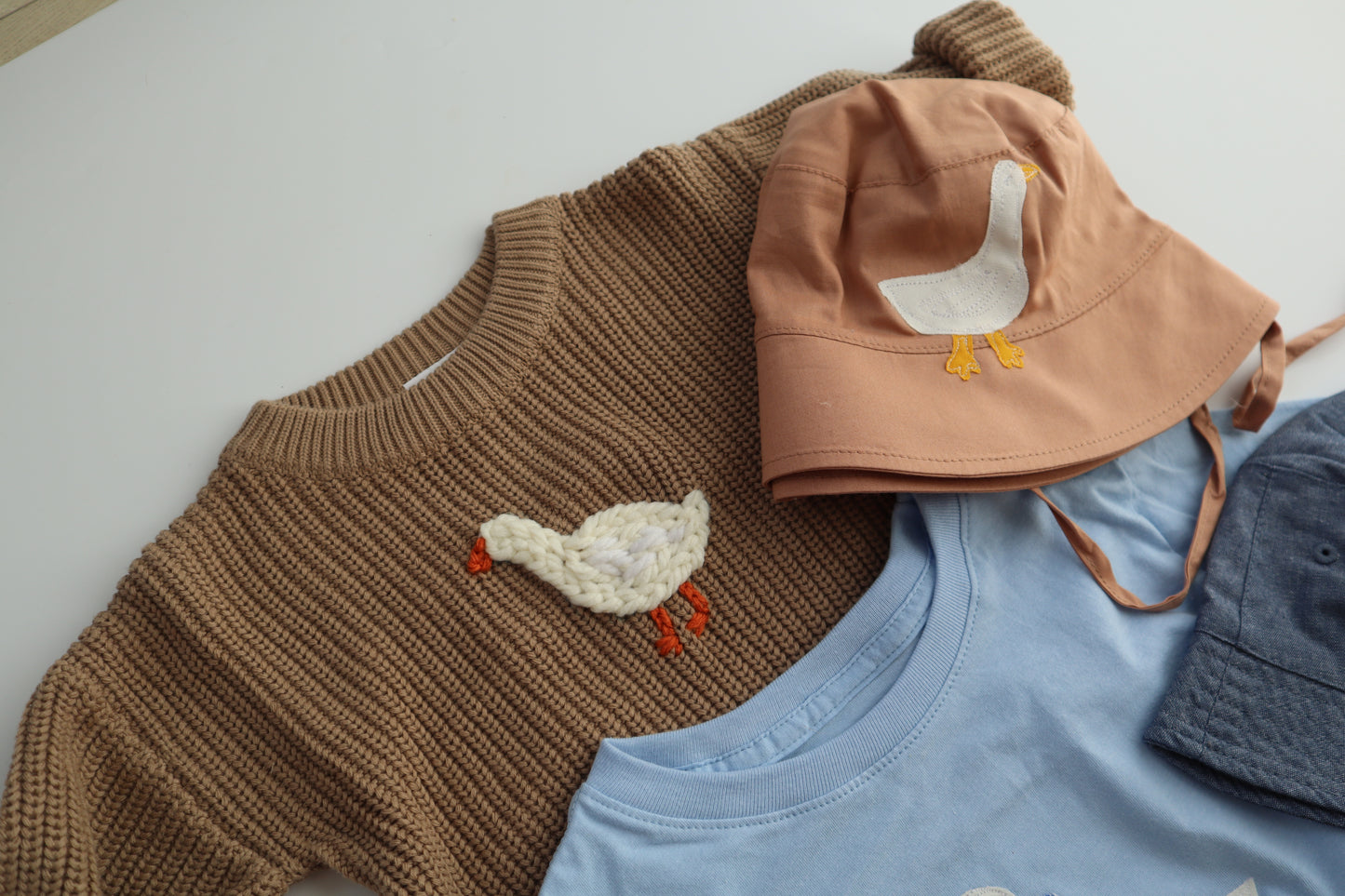Goose hot cocoa sweater