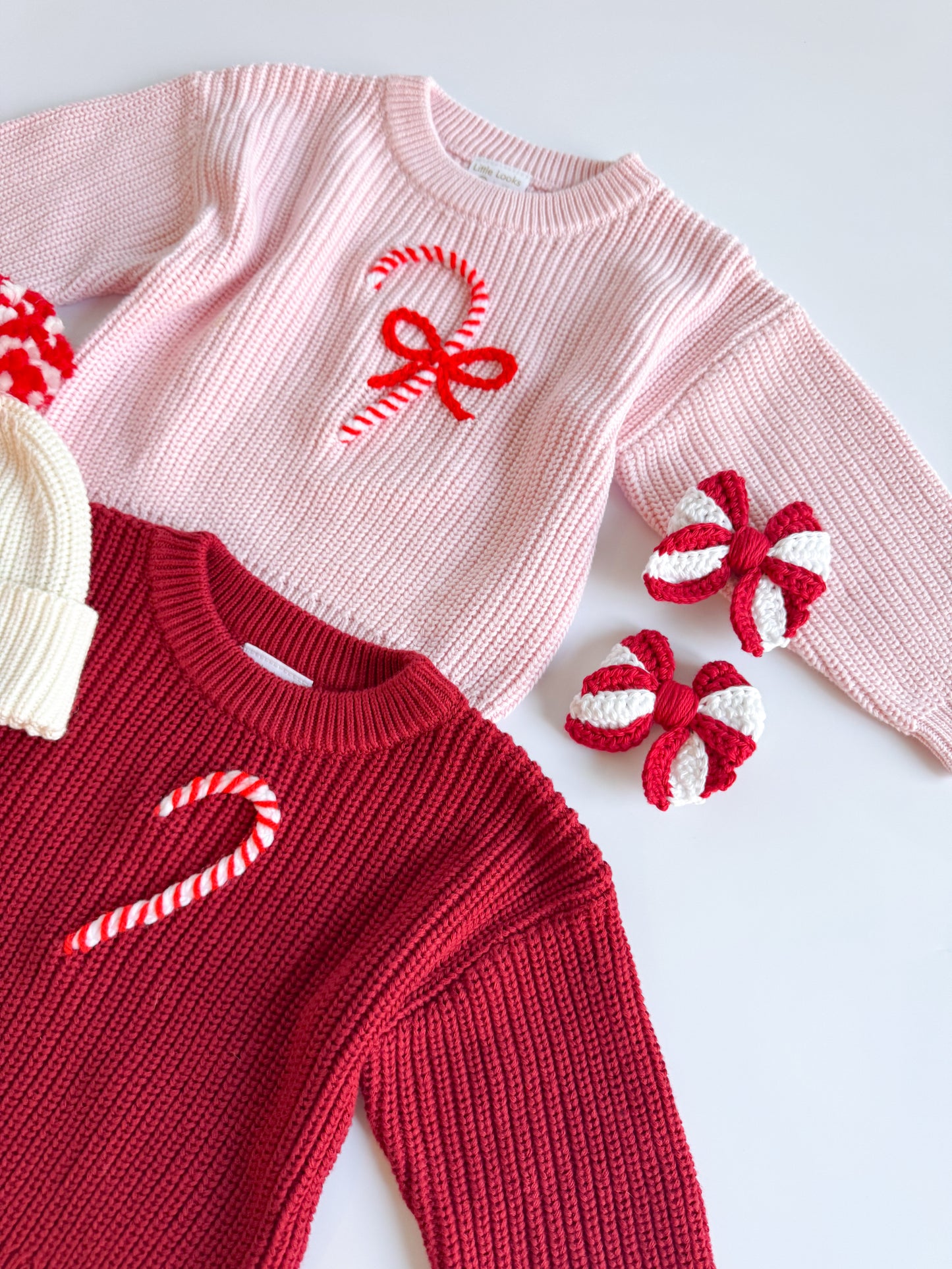 Ruby Candy Cane Sweater