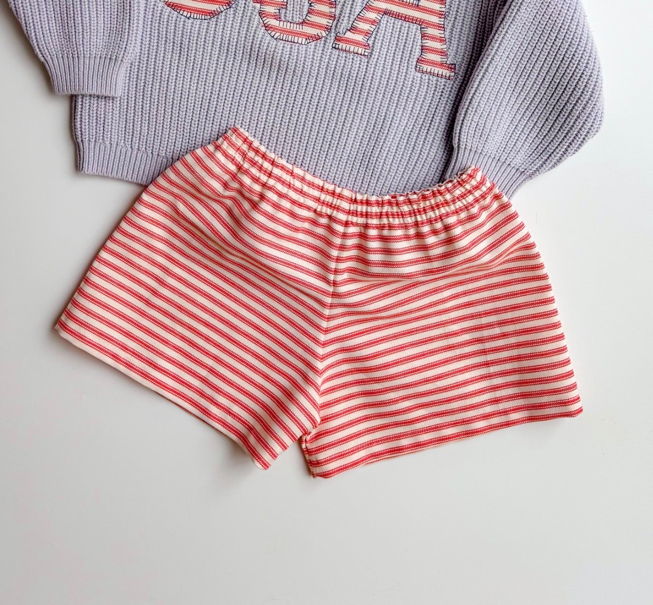 Striped Handmade Shorts
