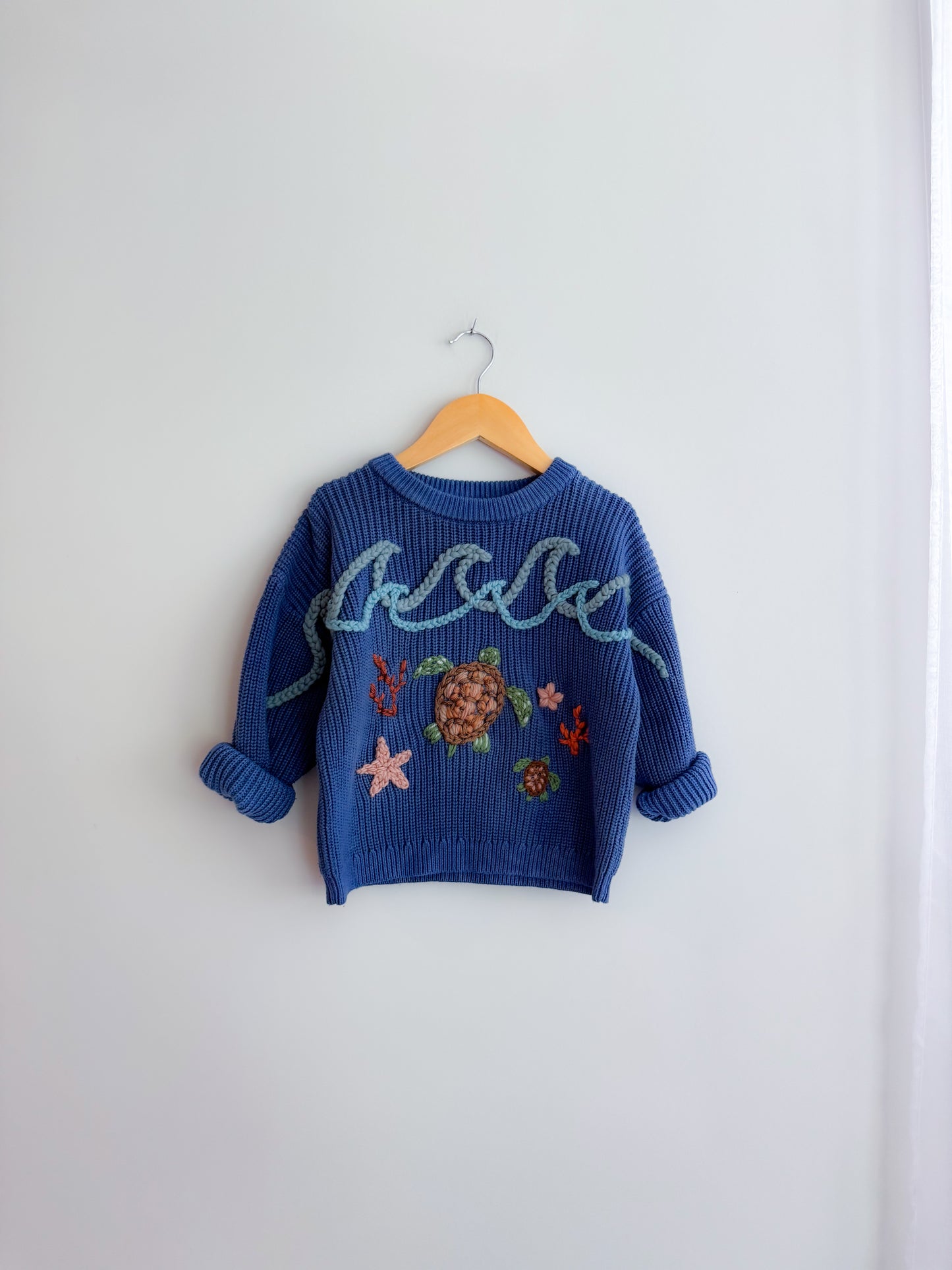 Hand Dyed Turtle Sweater