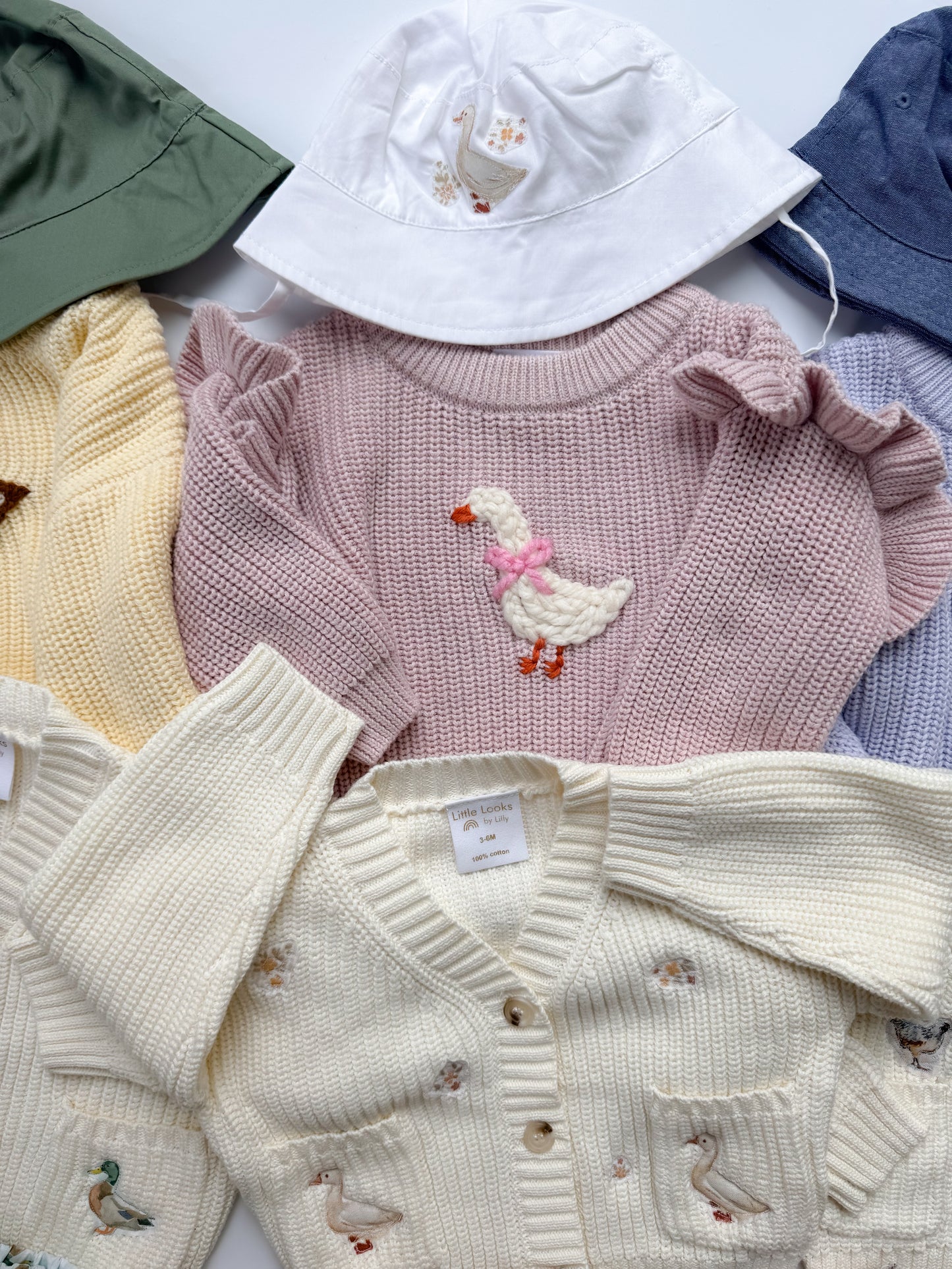Goose Ruffle Sweater